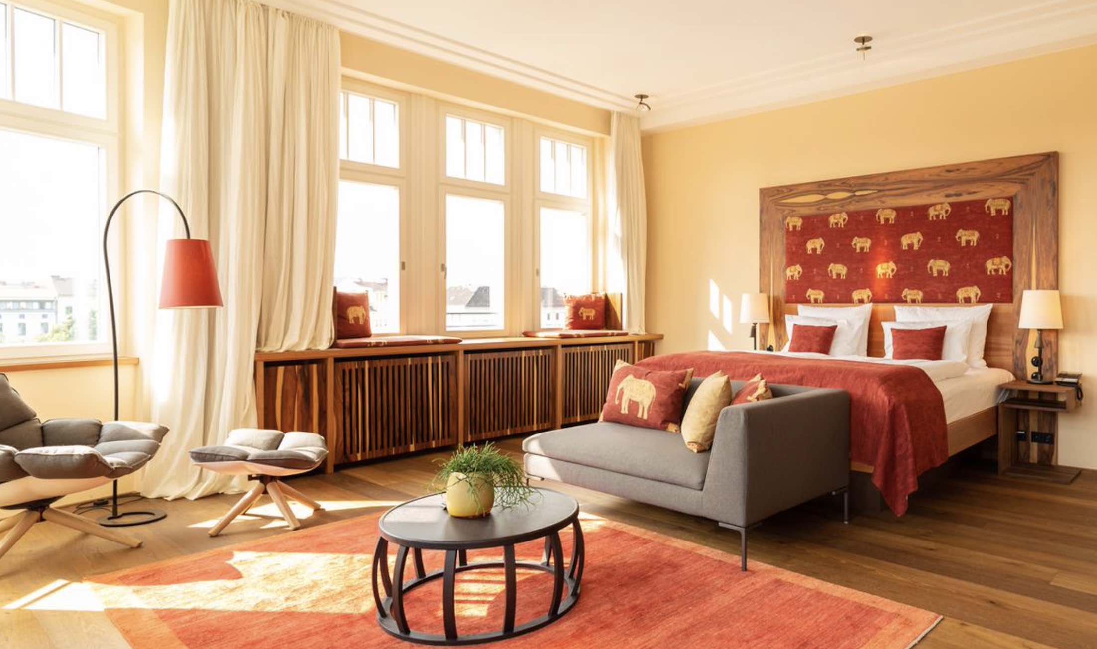 Orania.Berlin luxury bedroom with big windows