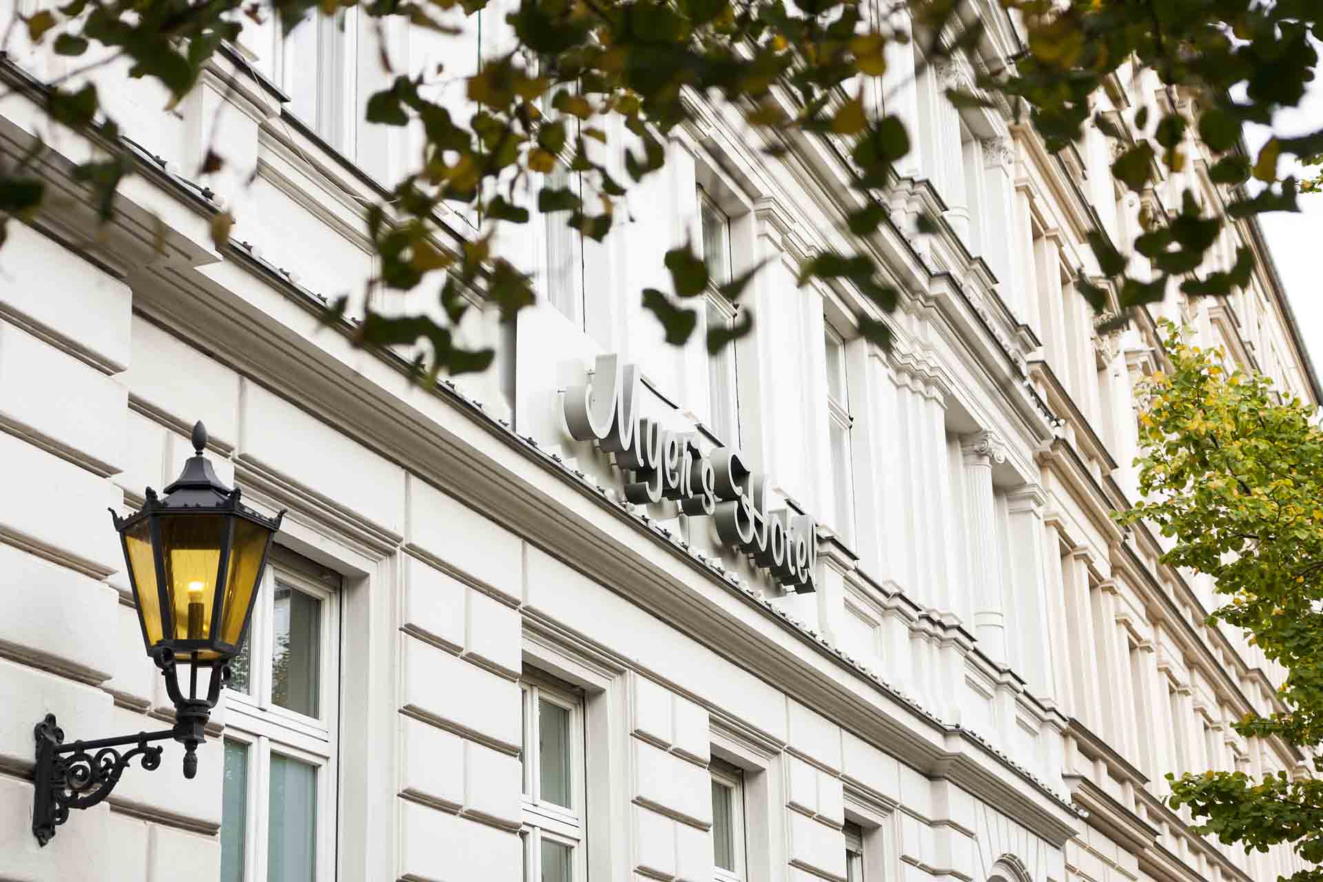 Myers Hotel is one of the best boutique hotels in berlin showing exterior of the building