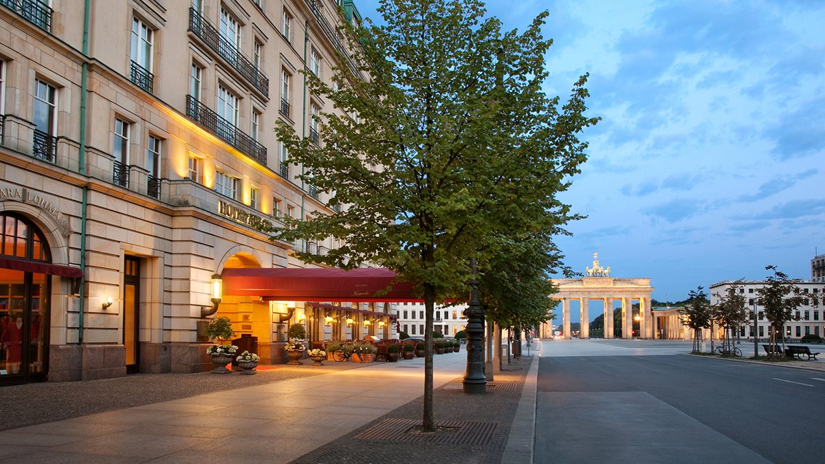 Hotel Adlon is located close to the Brandenburg gate and is one of the top luxury hotels in Berlin